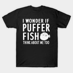 Puffer fish saying animals porcupine fish baby T-Shirt